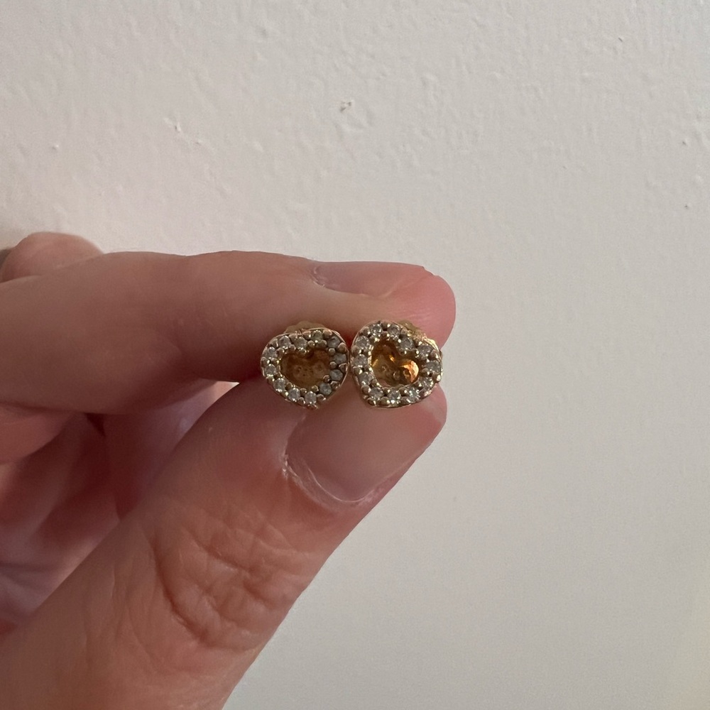 Pandora Heart Earrings